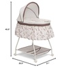 image:imageDelta Children Deluxe Sweet Beginnings Bedside Bassinet  Portable Crib with Lights and Sounds Falling LeavesFalling Leaves