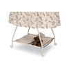 image:imageDelta Children Deluxe Sweet Beginnings Bedside Bassinet  Portable Crib with Lights and Sounds Falling LeavesFalling Leaves