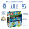 image:imageDelta Children Design amp Store 6 Bin Toy Storage Organizer  Greenguard Gold Certified CoComelonCoComelon