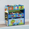 image:imageDelta Children Design amp Store 6 Bin Toy Storage Organizer  Greenguard Gold Certified CoComelonCoComelon