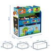 image:imageDelta Children Design amp Store 6 Bin Toy Storage Organizer  Greenguard Gold Certified CoComelonCoComelon