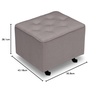 image:imageDelta Children Diamond Tufted Gliding Ottoman French GreyFrench Grey