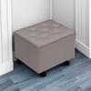 image:imageDelta Children Diamond Tufted Gliding Ottoman French GreyFrench Grey