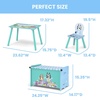 image:imageDelta Children Disney Minnie Mouse 3Piece Toddler Playroom Set Includes Table Chair and Toy Box PinkBluey
