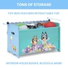 image:imageDelta Children Disney Minnie Mouse 3Piece Toddler Playroom Set Includes Table Chair and Toy Box PinkBluey