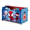 image:imageDelta Children Disney Minnie Mouse 3Piece Toddler Playroom Set Includes Table Chair and Toy Box PinkMarvel Spidey and His Amazing Friends