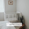 image:imageDelta Children Emery Mini Convertible Baby Crib with 275inch Mattress Grey