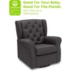 image:imageDelta Children Emma Nursery Glider Swivel Rocker Chair Greenguard Gold Certified French GreyCharcoal