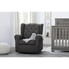 image:imageDelta Children Emma Nursery Glider Swivel Rocker Chair Greenguard Gold Certified French GreyCharcoal