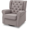 image:imageDelta Children Emma Nursery Glider Swivel Rocker Chair Greenguard Gold Certified French GreyFrench Grey