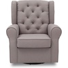 image:imageDelta Children Emma Nursery Glider Swivel Rocker Chair Greenguard Gold Certified French GreyFrench Grey