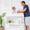 image:imageDelta Children Essex Convertible Changing Table with Drawer EbonyNaturalBianca WhiteNatural