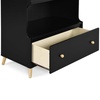 image:imageDelta Children Essex Convertible Changing Table with Drawer EbonyNaturalEbonyNatural