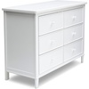 image:imageDelta Children Haven 6 Drawer Dresser with Interlocking Drawers  Greenguard Gold Certified WhiteWhite