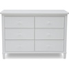 image:imageDelta Children Haven 6 Drawer Dresser with Interlocking Drawers  Greenguard Gold Certified WhiteWhite