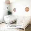 image:imageDelta Children Heartland 4in1 Convertible Crib  Greenguard Gold Certified Bianca WhiteAqua
