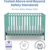 image:imageDelta Children Heartland 4in1 Convertible Crib  Greenguard Gold Certified Bianca WhiteAqua