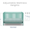 image:imageDelta Children Heartland 4in1 Convertible Crib  Greenguard Gold Certified Bianca WhiteAqua