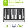 image:imageDelta Children Heartland 4in1 Convertible Crib  Greenguard Gold Certified Bianca WhiteBlack