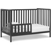 image:imageDelta Children Heartland 4in1 Convertible Crib  Greenguard Gold Certified Bianca WhiteBlack