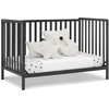 image:imageDelta Children Heartland 4in1 Convertible Crib  Greenguard Gold Certified Bianca WhiteBlack