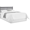 image:imageDelta Children Heartland 4in1 Convertible Crib  Greenguard Gold Certified Bianca WhiteBlack