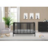 image:imageDelta Children Heartland 4in1 Convertible Crib  Greenguard Gold Certified Bianca WhiteBlack