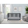 image:imageDelta Children Heartland 4in1 Convertible Crib  Greenguard Gold Certified Bianca WhiteCharcoal Grey