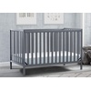 image:imageDelta Children Heartland 4in1 Convertible Crib  Greenguard Gold Certified Bianca WhiteCharcoal Grey