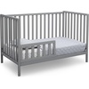 image:imageDelta Children Heartland 4in1 Convertible Crib  Greenguard Gold Certified Bianca WhiteGrey