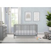 image:imageDelta Children Heartland 4in1 Convertible Crib  Greenguard Gold Certified Bianca WhiteGrey