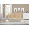 image:imageDelta Children Heartland 4in1 Convertible Crib  Greenguard Gold Certified Bianca WhiteNatural