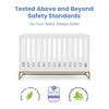 image:imageDelta Children Jade 4in1 Convertible Crib  Greenguard Gold Certified Bianca WhiteBronzeBianca WhiteBronze