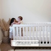 image:imageDelta Children Jade 4in1 Convertible Crib  Greenguard Gold Certified Bianca WhiteBronzeBianca WhiteBronze