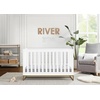 image:imageDelta Children Jade 4in1 Convertible Crib  Greenguard Gold Certified Bianca WhiteBronzeBianca WhiteBronze