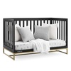 image:imageDelta Children Jade 4in1 Convertible Crib  Greenguard Gold Certified Bianca WhiteBronzeEbonyBronze