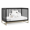 image:imageDelta Children Jade 4in1 Convertible Crib  Greenguard Gold Certified Bianca WhiteBronzeEbonyBronze