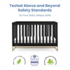 image:imageDelta Children Jade 4in1 Convertible Crib  Greenguard Gold Certified Bianca WhiteBronzeEbonyBronze