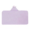 image:imageDelta Children Kids Hooded Bath Towel with Pockets  Super Soft and Absorbent Great Gift for Boys and Girls Light Purple UnicornLight Purple Unicorn