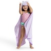 image:imageDelta Children Kids Hooded Bath Towel with Pockets  Super Soft and Absorbent Great Gift for Boys and Girls Light Purple UnicornLight Purple Unicorn