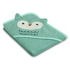 image:imageDelta Children Kids Hooded Bath Towel with Pockets  Super Soft and Absorbent Great Gift for Boys and Girls Light Purple UnicornLight Teal Owl