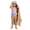 image:imageDelta Children Kids Hooded Bath Towel with Pockets  Super Soft and Absorbent Great Gift for Boys and Girls Light Purple UnicornTan Dog