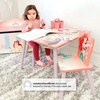 image:imageDelta Children Kids Table and Chair Set with Storage 2 Chairs Included  Ideal for Arts amp Crafts Snack Time Homeschooling Homework amp More Disney PrincessDisney Princess