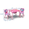 image:imageDelta Children Kids Table and Chair Set with Storage 2 Chairs Included  Ideal for Arts amp Crafts Snack Time Homeschooling Homework amp More Peppa PigPeppa Pig Unicorn