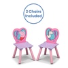 image:imageDelta Children Kids Table and Chair Set with Storage 2 Chairs Included  Ideal for Arts amp Crafts Snack Time Homeschooling Homework amp More Peppa PigPeppa Pig Unicorn