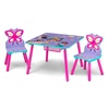 image:imageDelta Children Kids Table and Chair Set with Storage 2 Chairs Included  Ideal for Arts amp Crafts Snack Time Homeschooling Homework amp More Peppa PigDisney Encanto