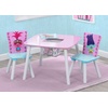 image:imageDelta Children Kids Table and Chair Set with Storage 2 Chairs Included  Ideal for Arts amp Crafts Snack Time Homeschooling Homework amp More Peppa PigTrolls World Tour