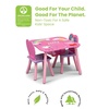 image:imageDelta Children Kids Table and Chair Set with Storage 2 Chairs Included  Ideal for Arts amp Crafts Snack Time Homeschooling Homework amp More Peppa PigPeppa Pig Unicorn