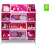 image:imageDelta Children Kids Toy Storage Organizer with 12 Plastic Bins  Greenguard Gold Certified NaturalPrimaryWhitePink