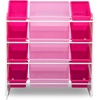 image:imageDelta Children Kids Toy Storage Organizer with 12 Plastic Bins  Greenguard Gold Certified NaturalPrimaryWhitePink